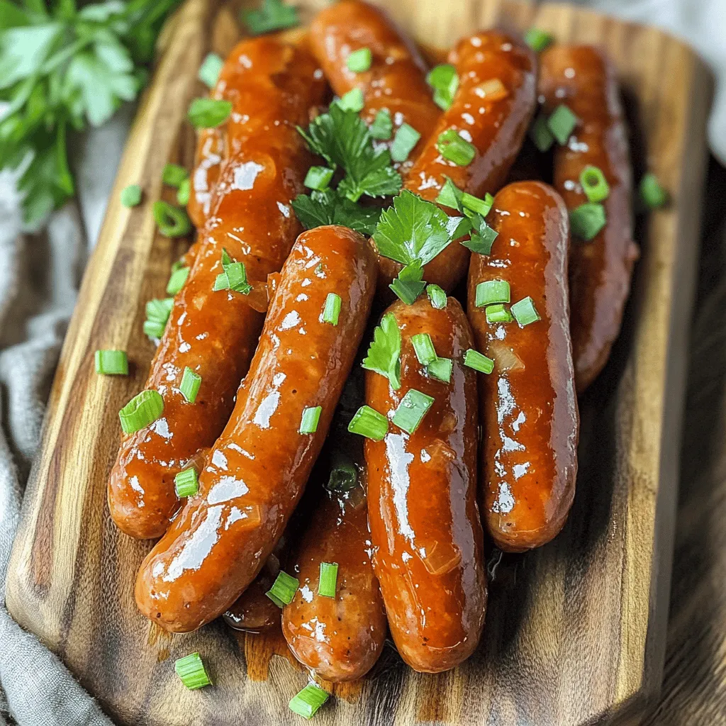 Savory Instant Pot Little Smokies with a Kick: A Flavorful Recipe for Any Occasion