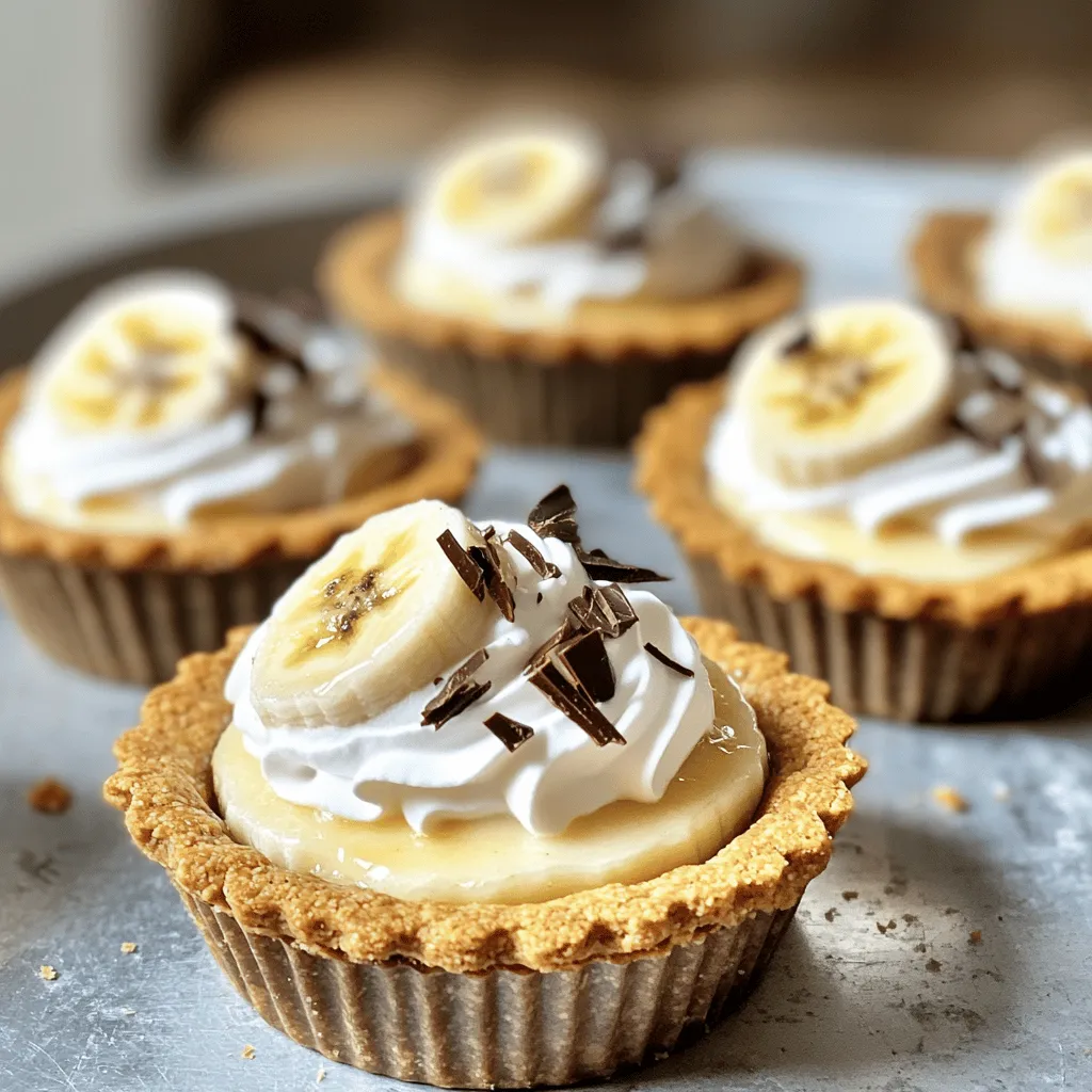 Mini Banana Cream Pie Recipe Easy and Delicious Treat