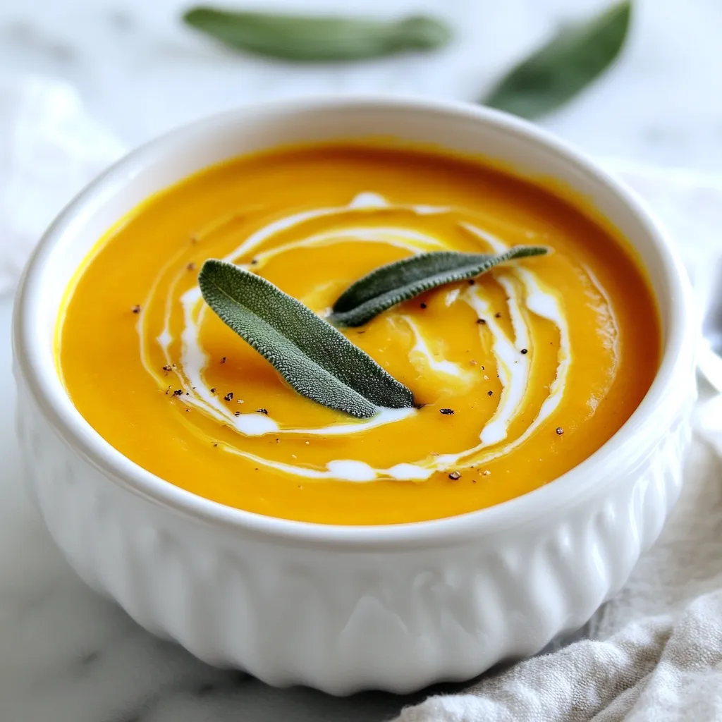 Creamy Roasted Pumpkin Soup Savory and Simple Recipe