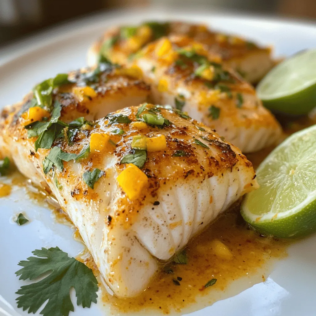 Tropical Grouper with Spicy Coconut-Ginger Sauce: A Culinary Escape