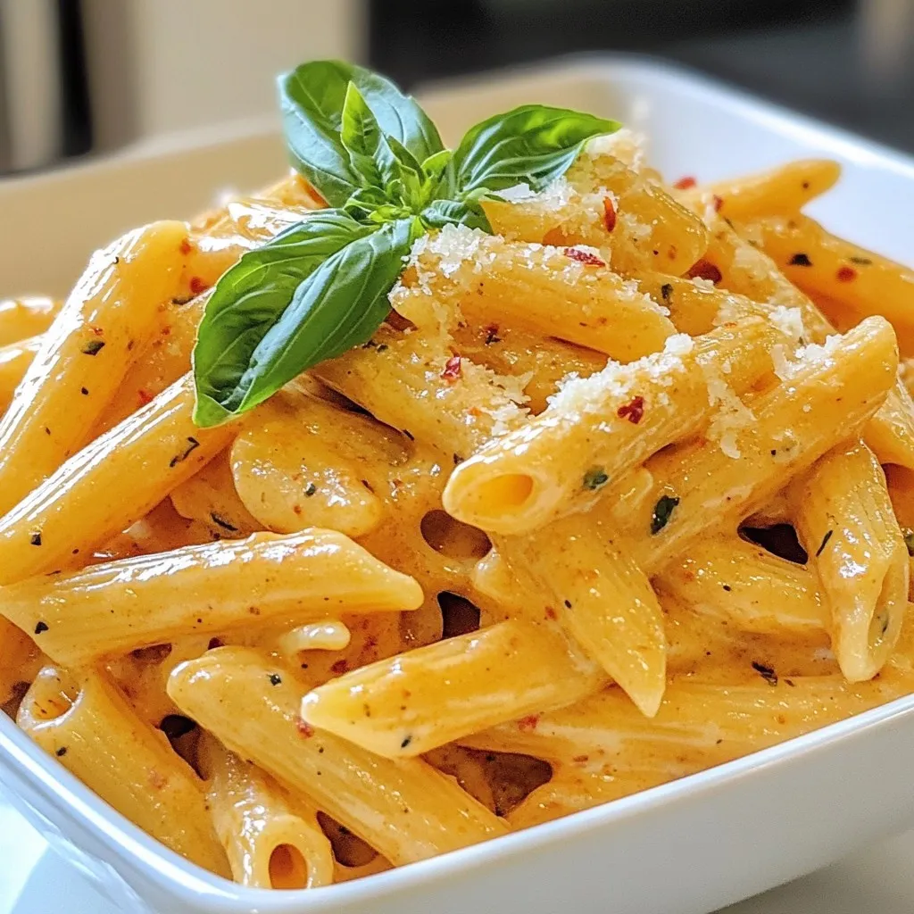 Creamy Roasted Red Pepper Pasta Easy and Flavorful Meal
