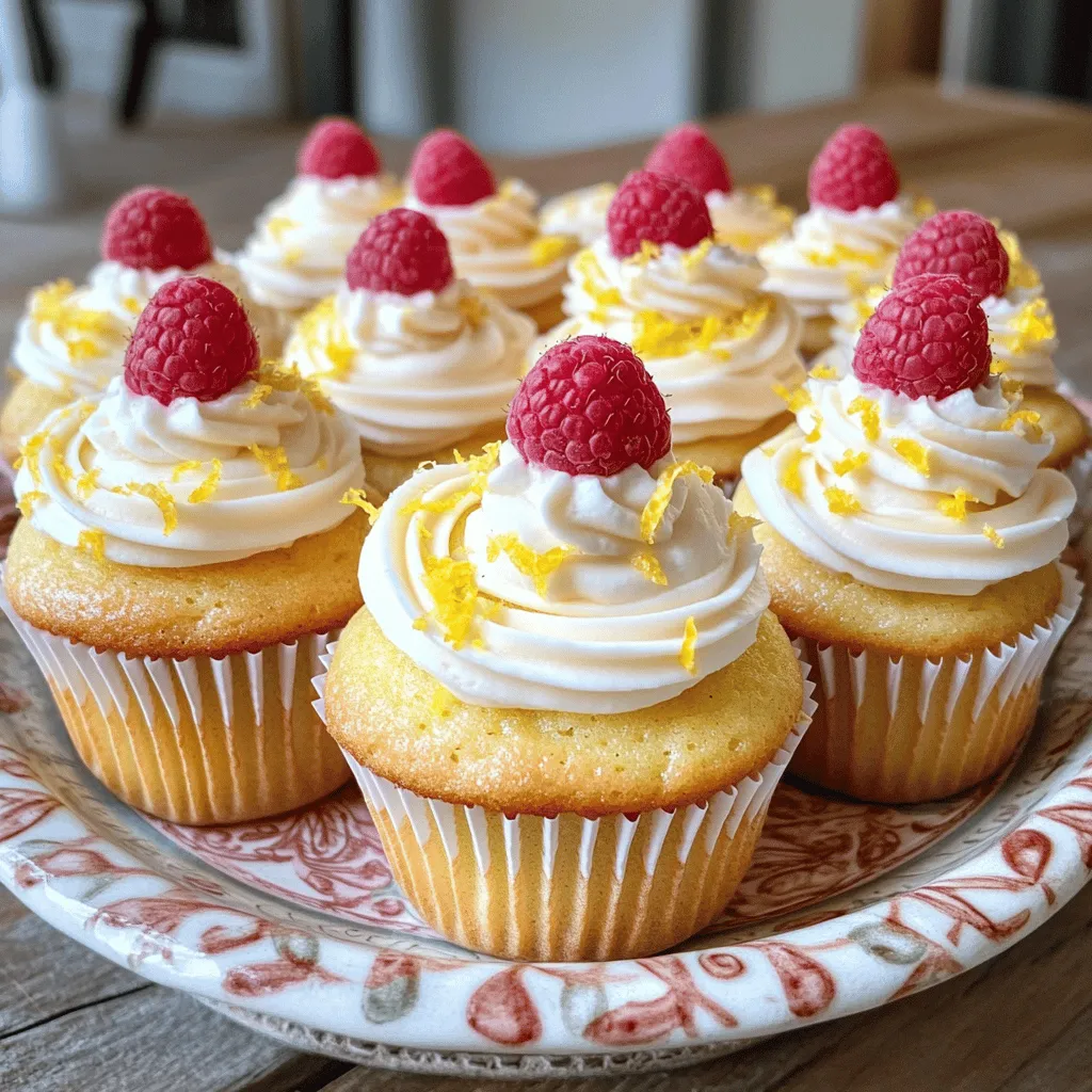 Raspberry Lemon Heaven Cupcakes are a delightful treat. They mix sweet raspberries and zesty lemons. The cupcake base is soft and fluffy. Each bite bursts with fresh fruit flavor. Topped with whipped cream, they are pure bliss.