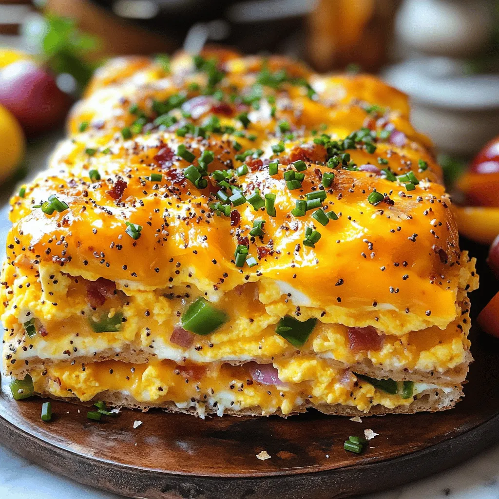 To create a savory bagel breakfast casserole, you need simple yet tasty ingredients. Here’s what you