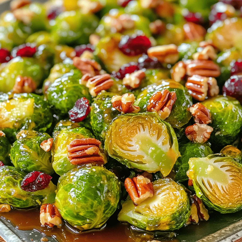 Sheet Pan Maple Dijon Brussels Sprouts Delight