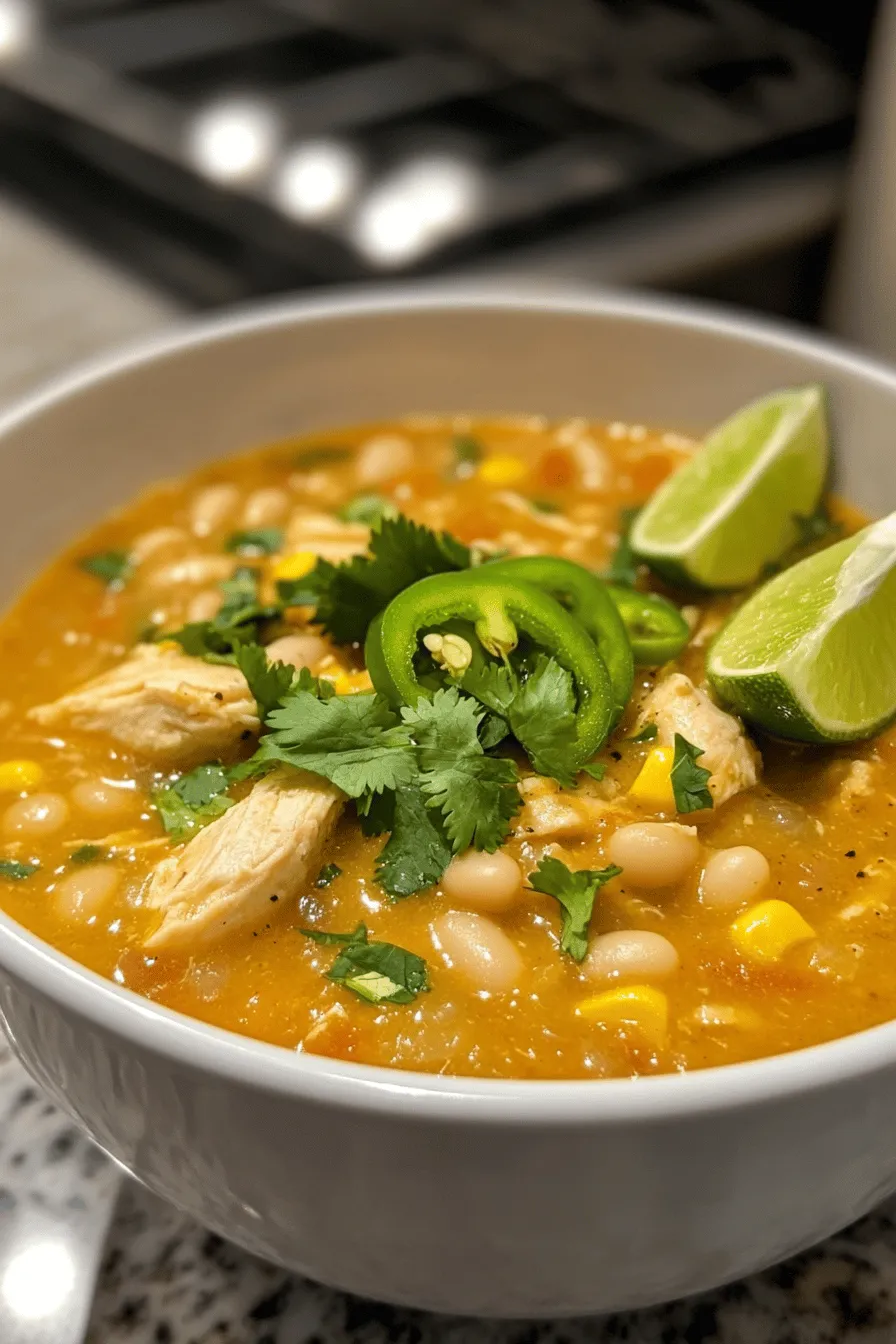 Creamy White Chicken Chili Delight: A Comforting Culinary Experience