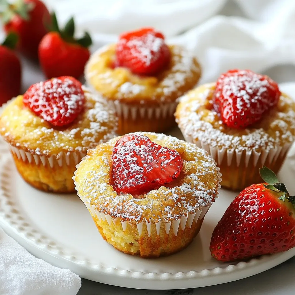 Strawberry Banana Oat Muffins Easy and Tasty Recipe