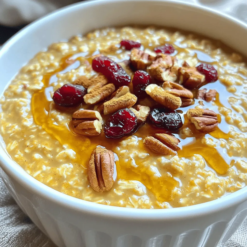 Instant Pot Pumpkin Spice Steel Cut Oats Delight