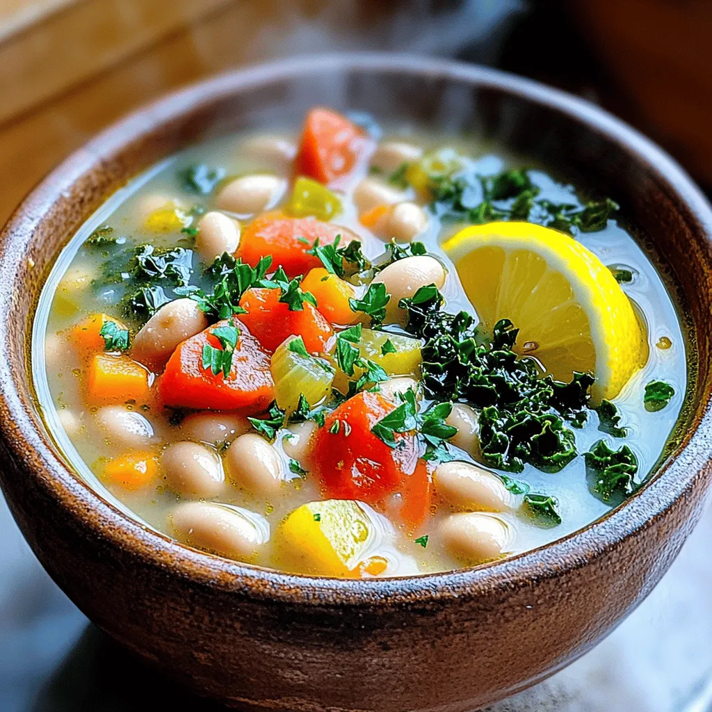 Tuscan White Bean Soup Flavorful and Hearty Recipe