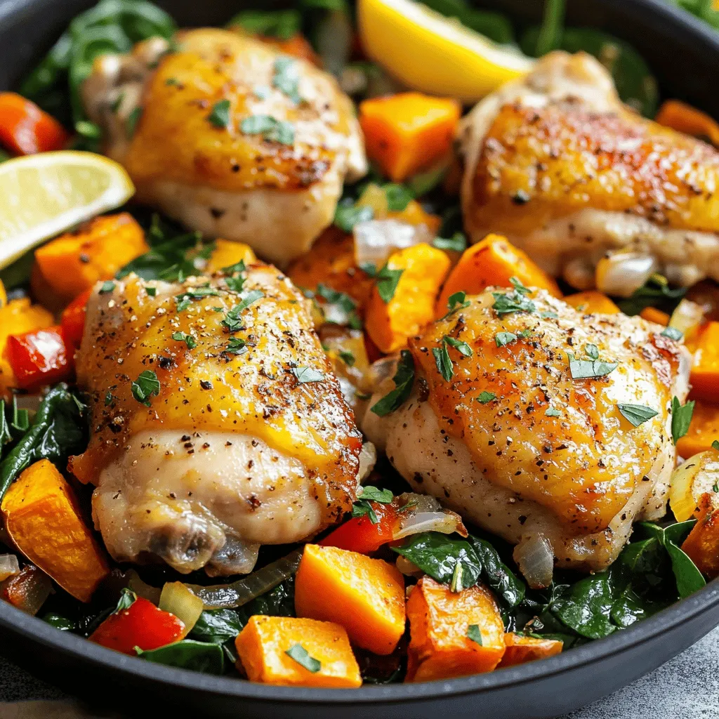 Savory One-Pan Chicken &#038; Sweet Potato Delight: A Flavorful Meal for Every Occasion