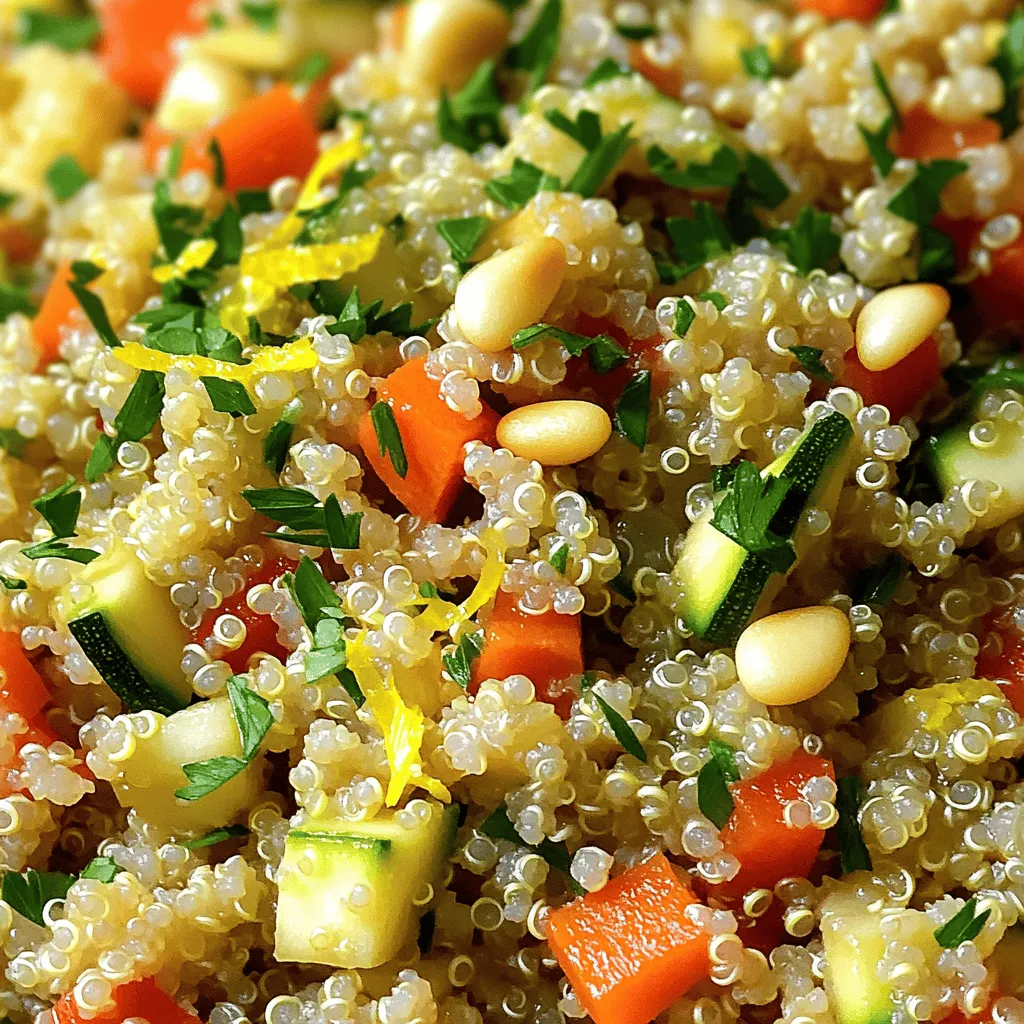 Lemon Herb Quinoa Pilaf Flavorful and Simple Recipe