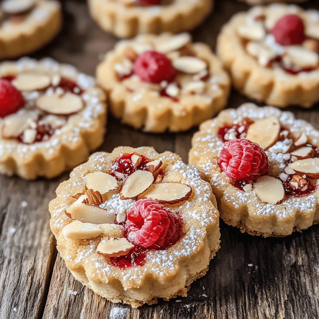 Raspberry Almond Shortbread Cookies: A Delightful Treat