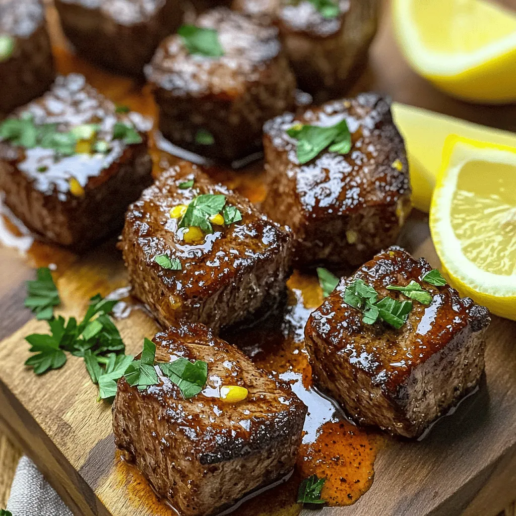 Cajun Garlic Butter Steak Bites Flavorful Dinner Treat