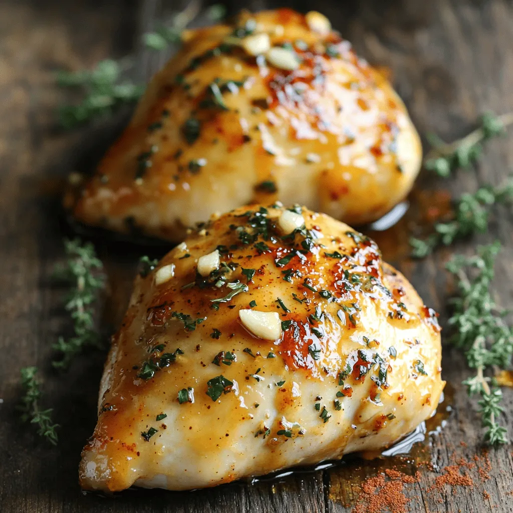 To make honey lemon garlic chicken, start with simple ingredients. You need four boneless, skinless chicken breasts. These provide a great base for the dish. Next, gather one-third cup of honey. This adds sweetness and depth to the flavor.