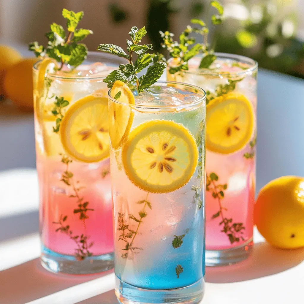 Color Changing Lemonade Fun and Refreshing Recipe