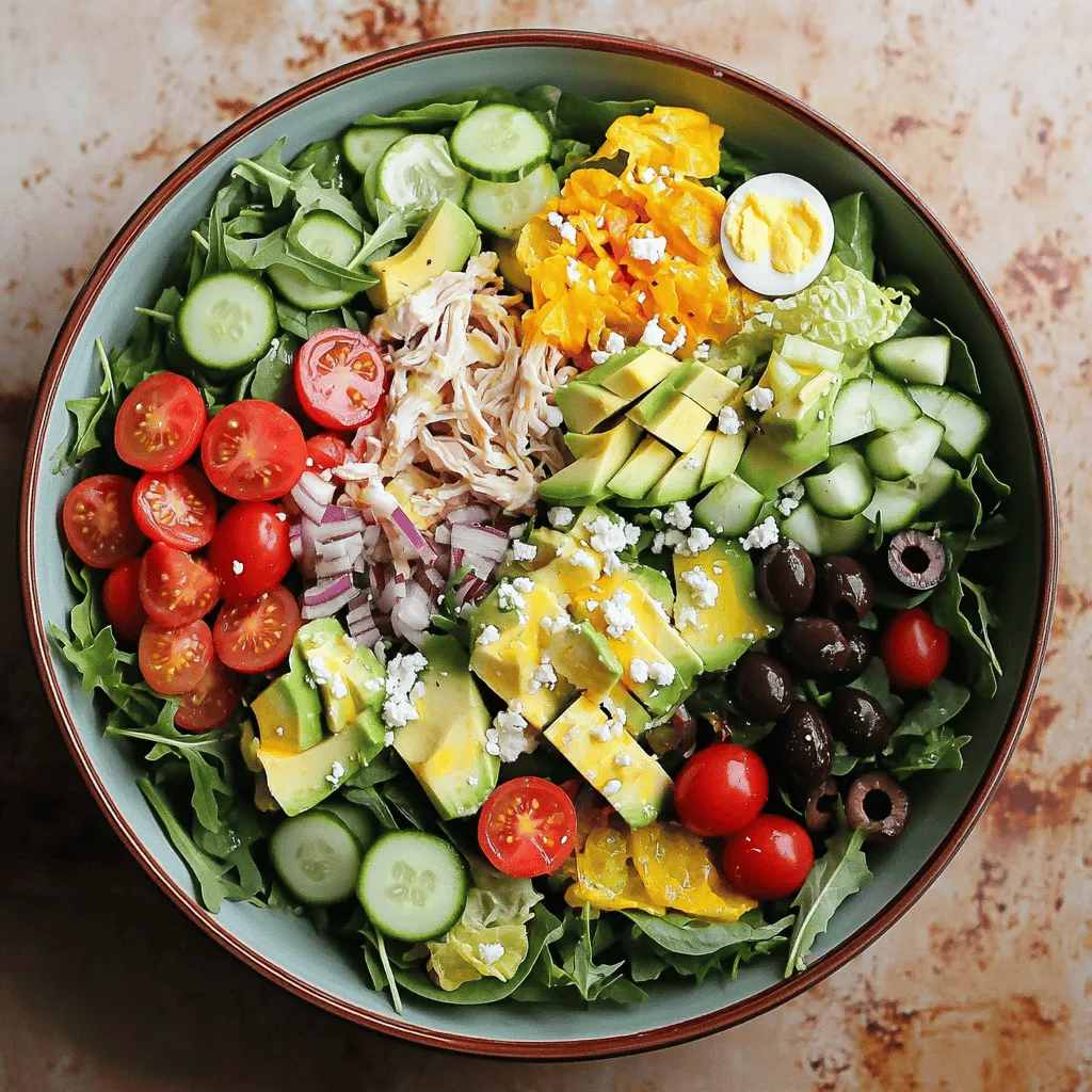 Healthy Cobb Salad Simple and Flavorful Recipe