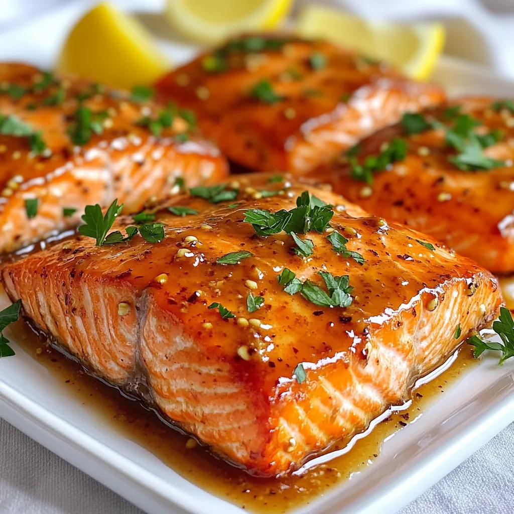 Maple Dijon Glazed Salmon Savory and Simple Dish