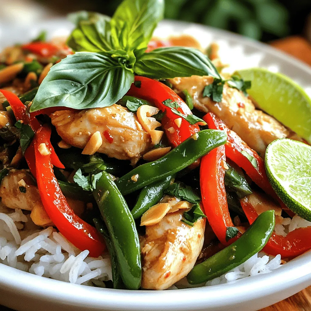Thai Basil Chicken Flavorful and Quick Recipe