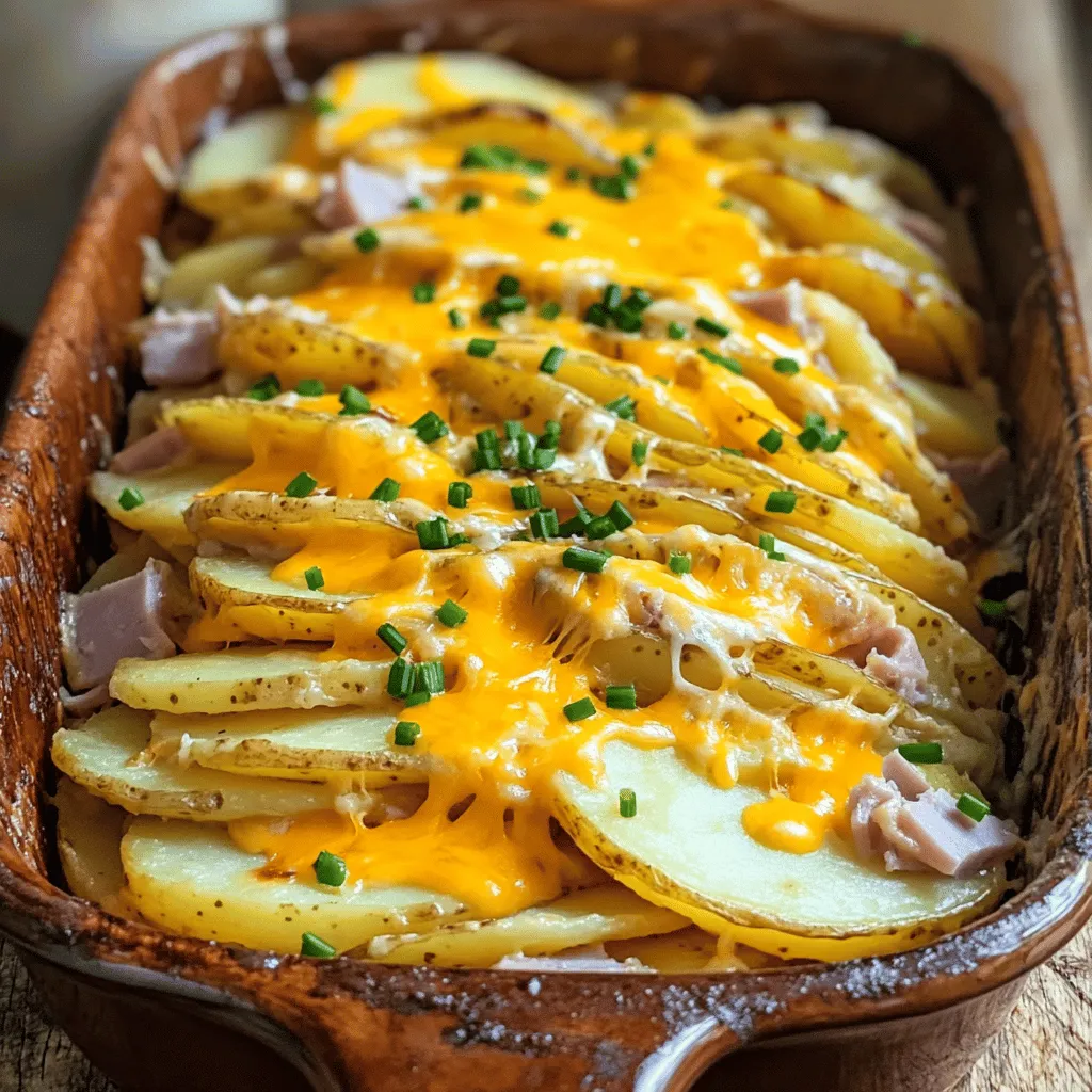 Ranch Scalloped Potatoes and Ham: A Creamy Comfort Dish