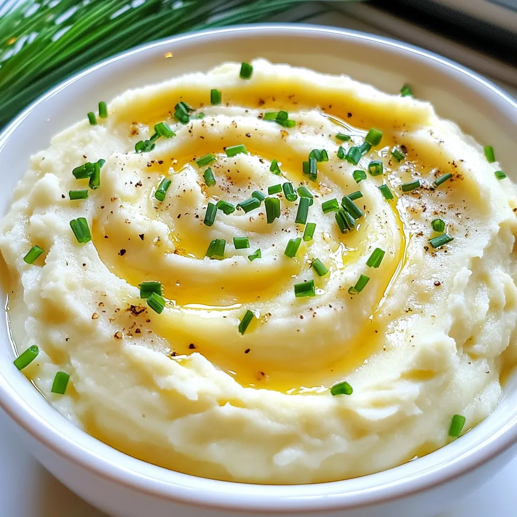 Creamy Mashed Cauliflower Simple and Flavorful Dish