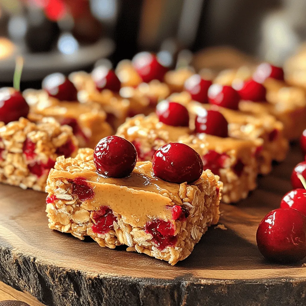 Cherry Almond Protein Bars Nutritious and Tasty Recipe