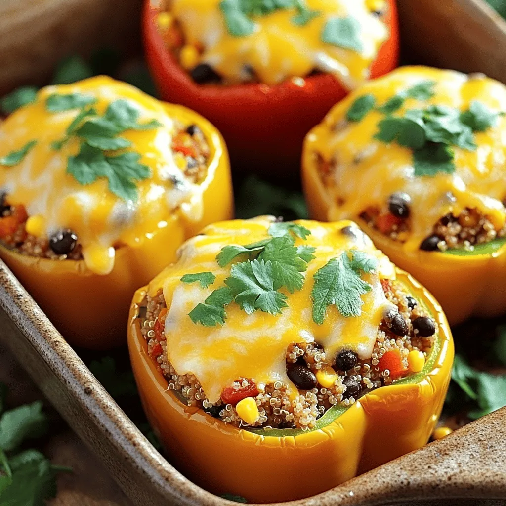 Cheesy Taco Stuffed Peppers Flavorful Dinner Delight