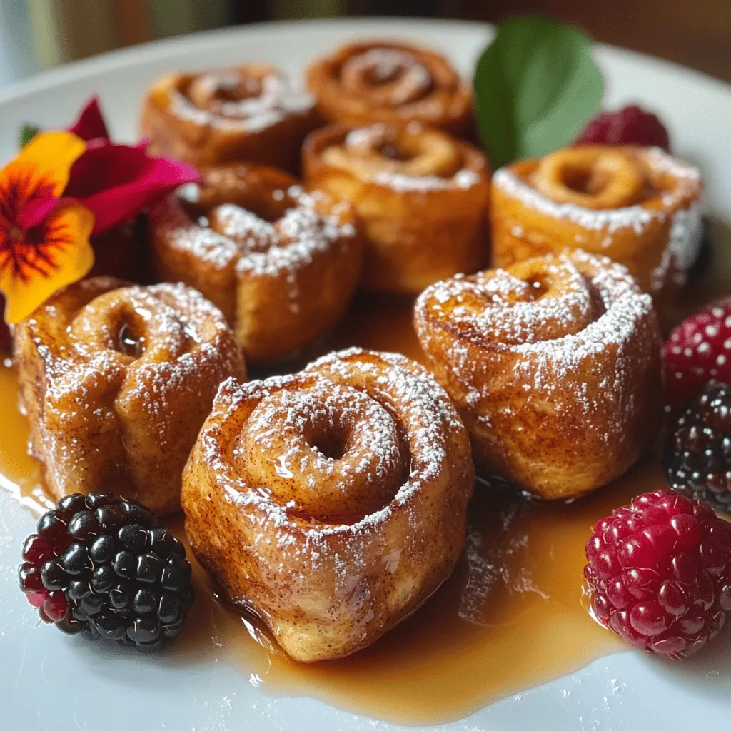 To make cinnamon roll bites, you need simple, tasty ingredients. Here’s a list of what you will need.
