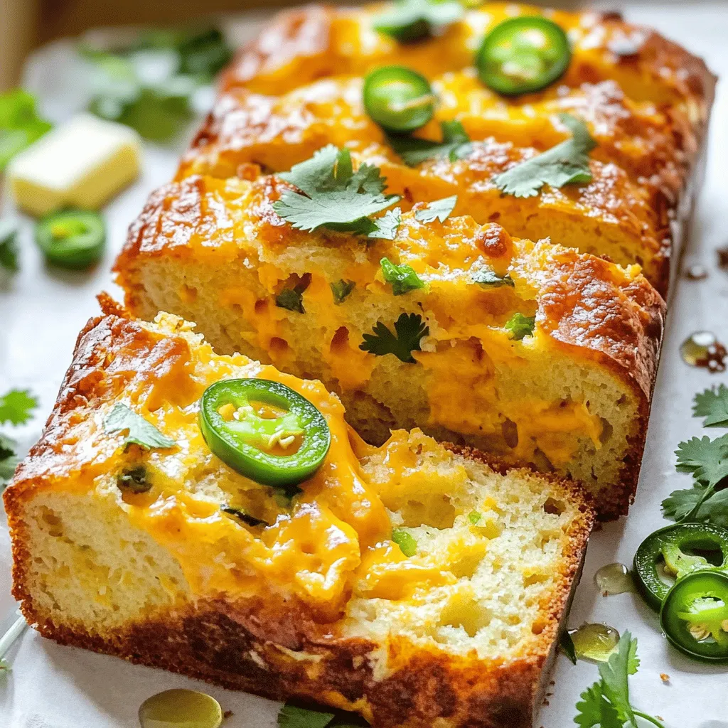 Indulge in the Flavors of Jalapeno Cheddar Cheese Delight Bread: A Perfect Homemade Recipe