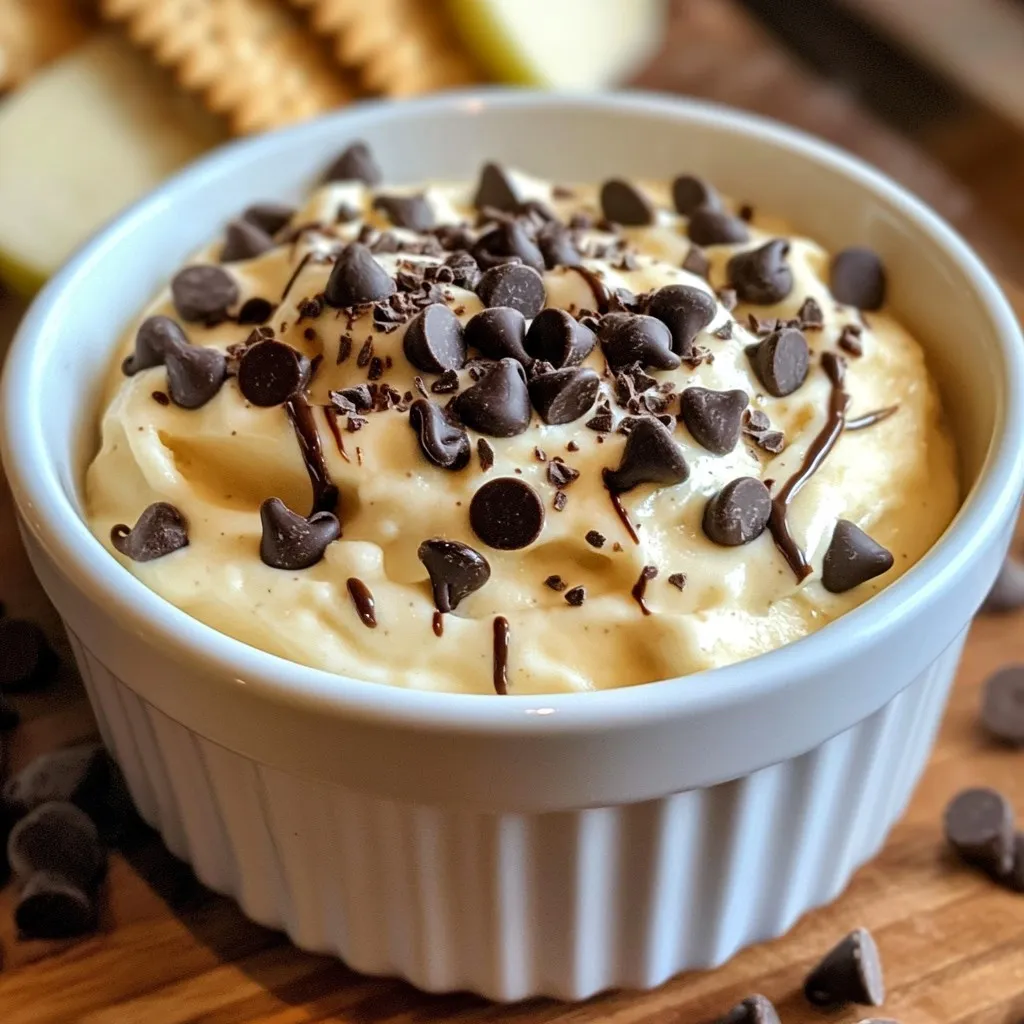 Chocolate Chip Cookie Dough Dip Easy and Tasty Treat