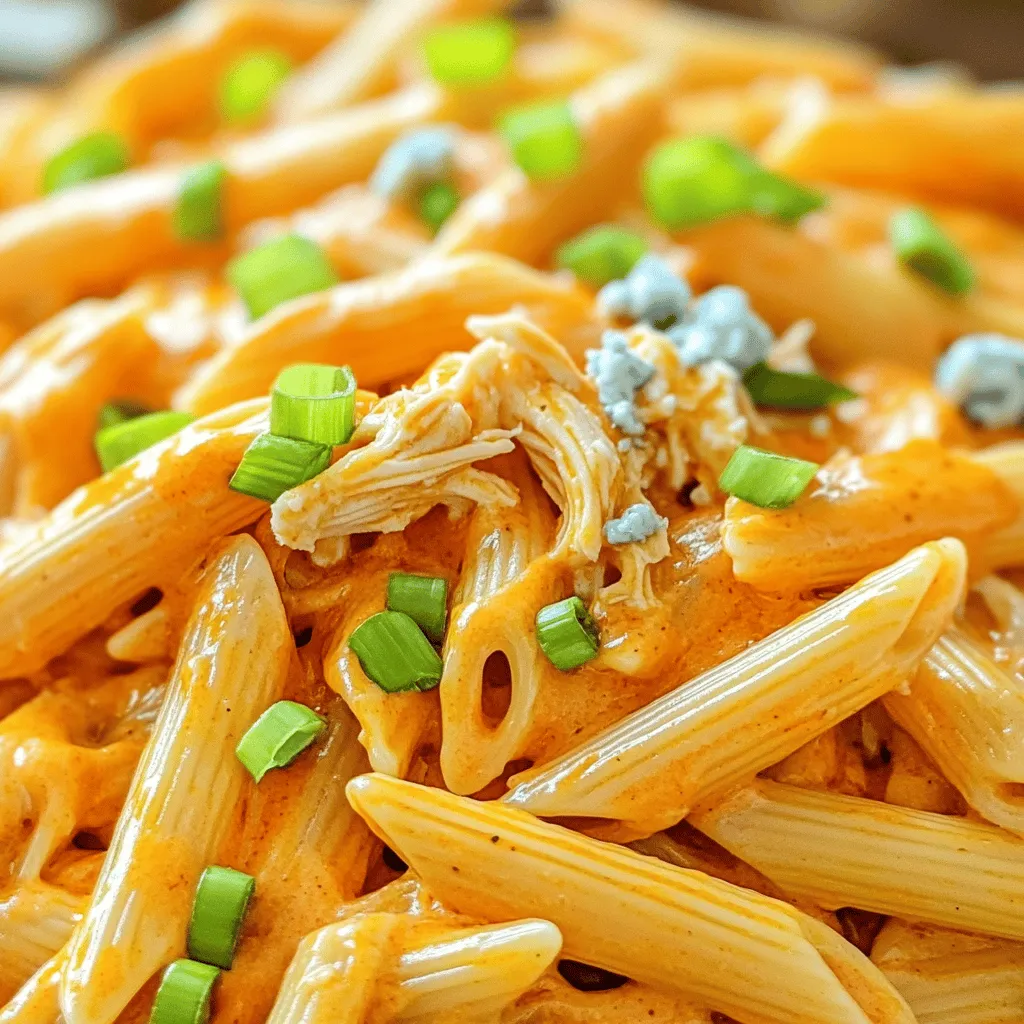 Buffalo Bliss Pasta Recipe: A Flavorful Fusion