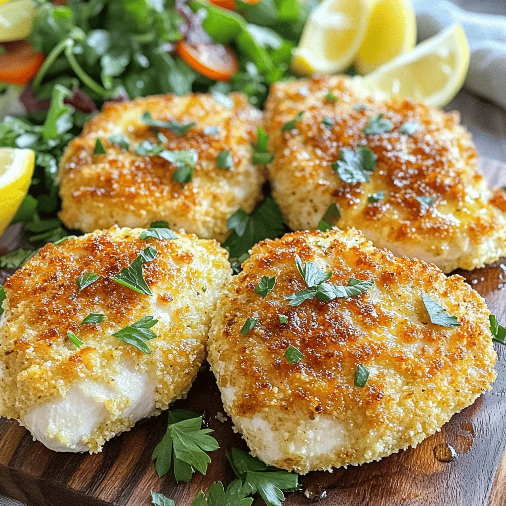 Easy Garlic Parmesan Crusted Chicken Tasty Recipe