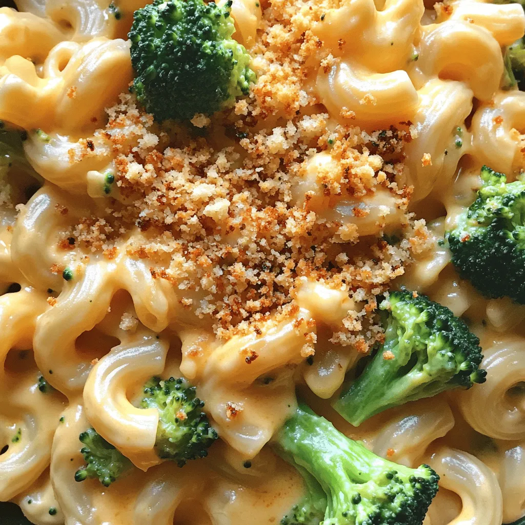 Broccoli Cheddar Mac and Cheese Simple Comfort Food