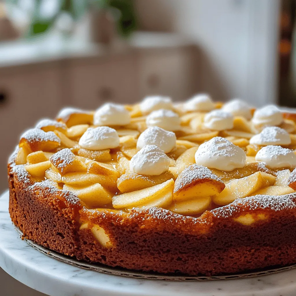 Irresistible Apple Coffee Cake With Cream Cheese Filling