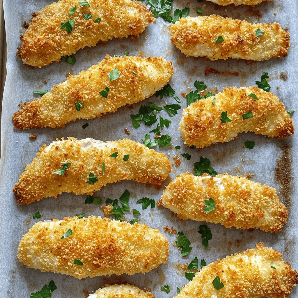 Crispy Baked Chicken Tenders Simple and Tasty Meal