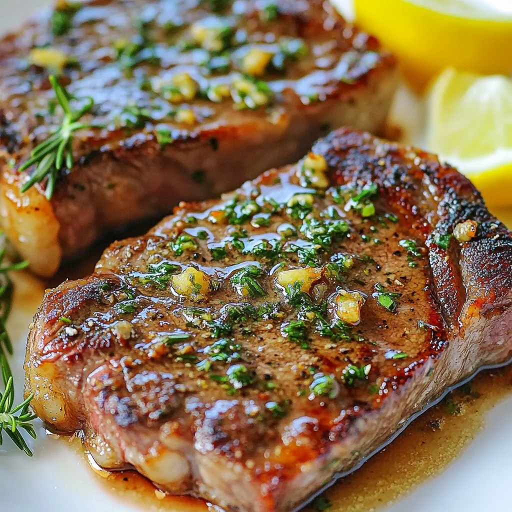 Garlic Herb Butter Steak Skillet Easy and Flavorful Dish