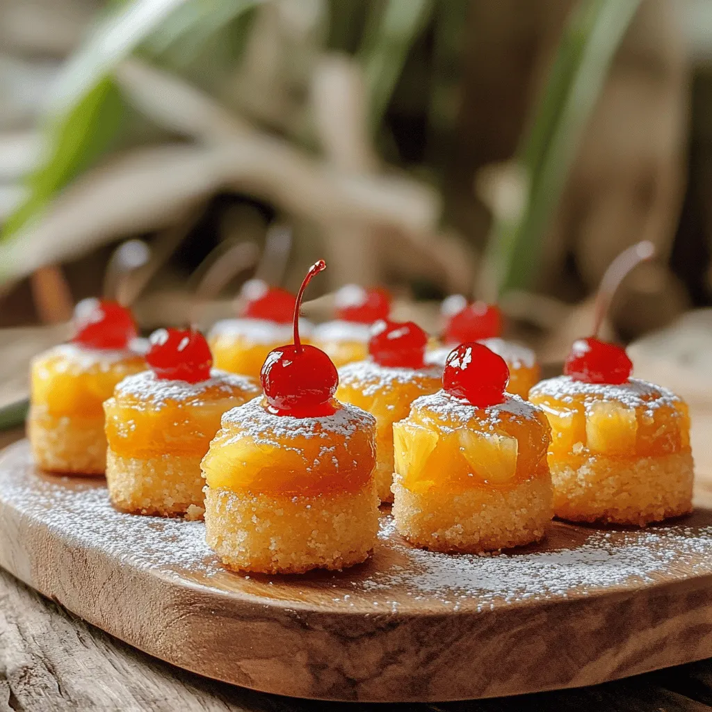To make Instant Pot Pineapple Upside Down Bites, you will need: