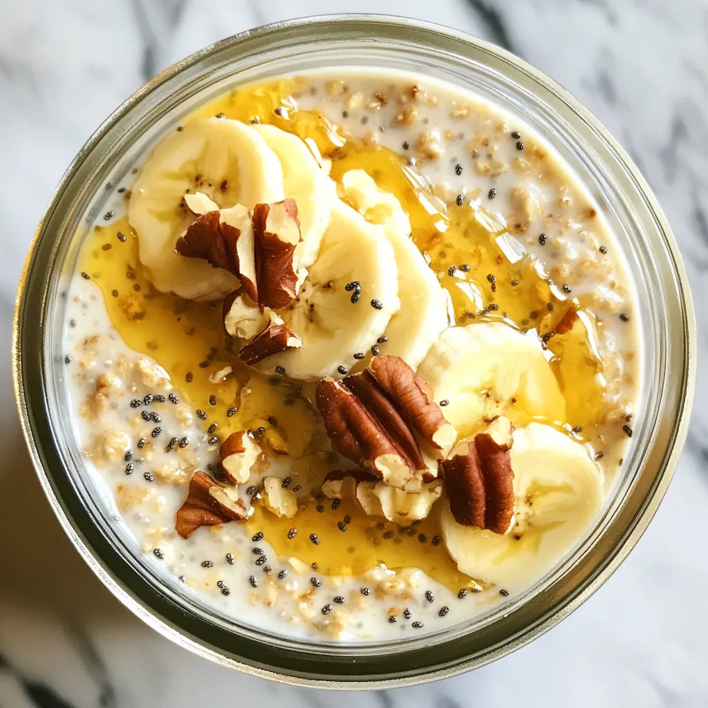 Maple Pecan Overnight Oats Easy and Tasty Recipe