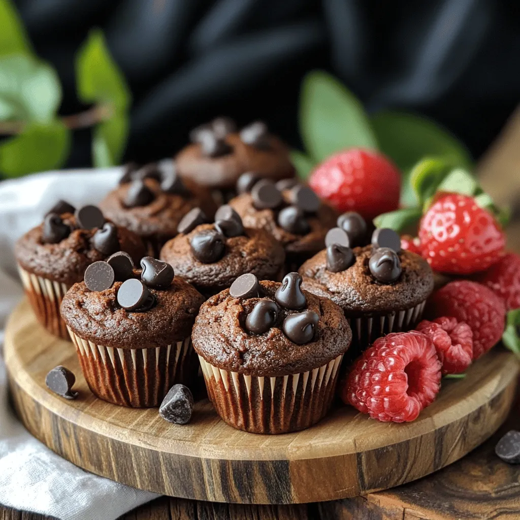 Healthy Chocolate Mini Muffins Perfect for Snacking