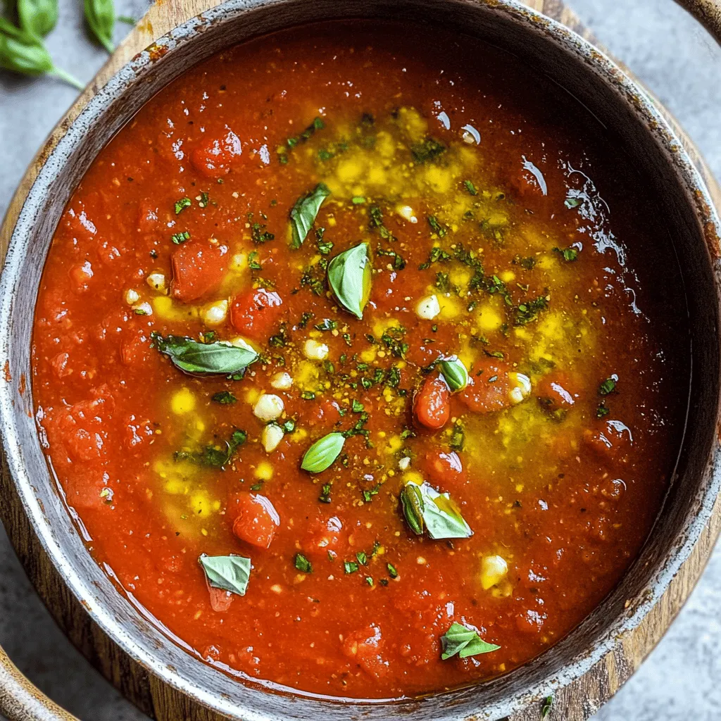 Savory Tomato Basil Pizza Sauce: The Heart of Any Great Pizza