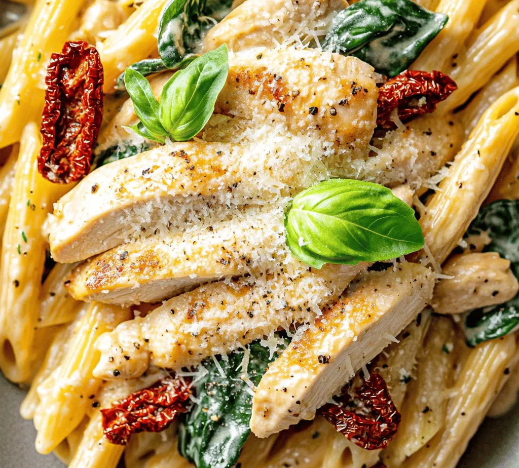 Every great recipe begins with quality ingredients, and Tuscan Chicken Pasta is no exception. Let us delve deeper into the core components that contribute to the mouth-watering experience of this dish.