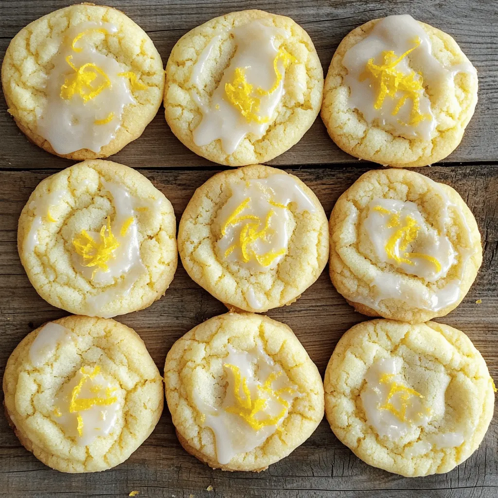 Glazed Lemon Sugar Cookies Delightful and Easy Recipe