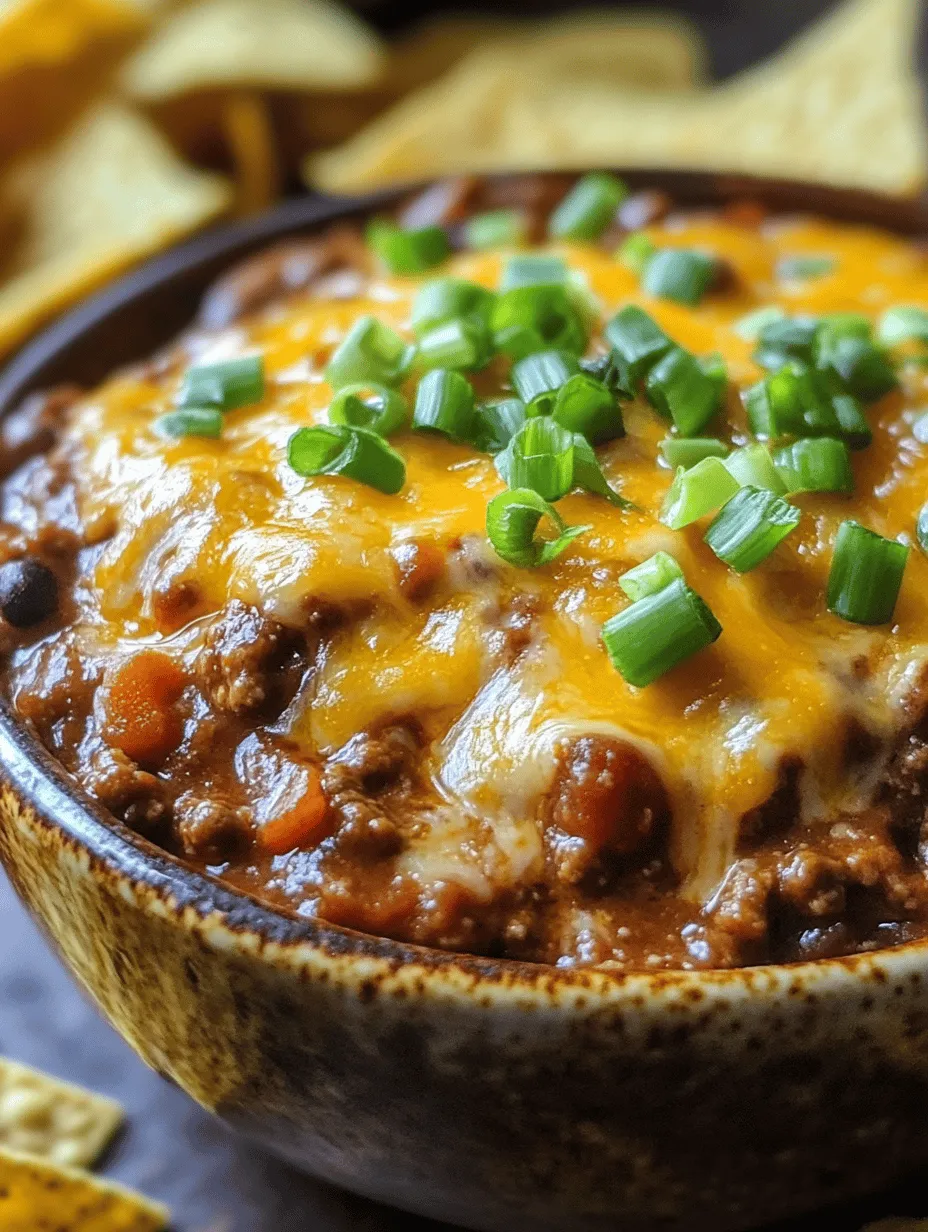 Spicy Cheesy Chili Delight: A Flavorful Journey into Comfort Food