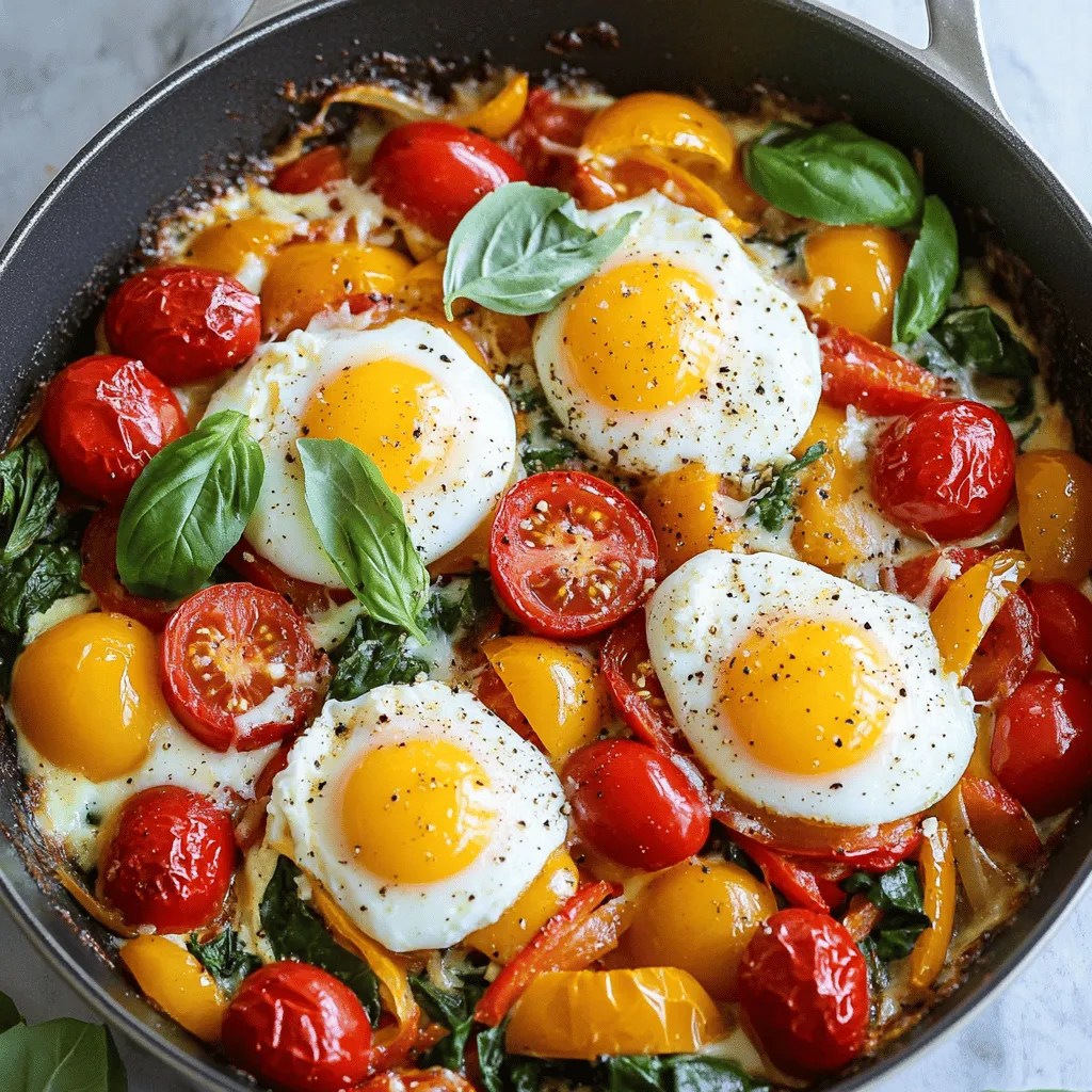 Italian baked eggs are a simple yet hearty dish. They mix eggs with fresh veggies and herbs. You can find them served in many Italian homes. This dish feels warm and comforting, making it a favorite for breakfast or brunch.