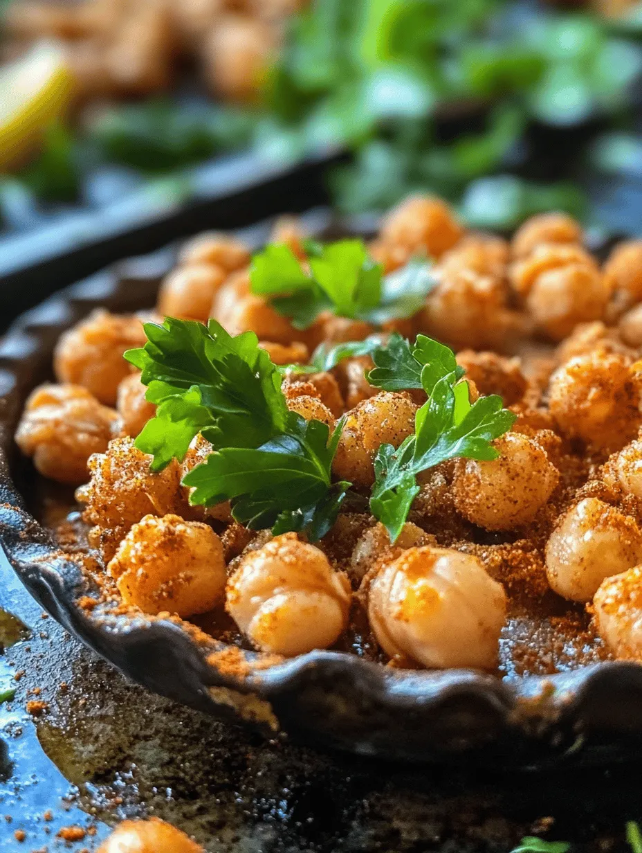 Crunchy Spiced Chickpeas Delight: A Healthy Snack to Savor