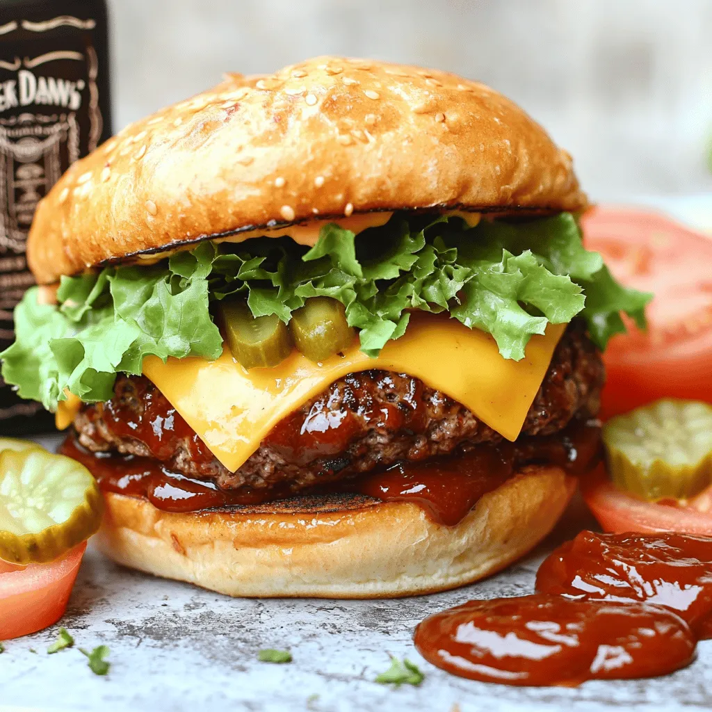 Jack Daniel’s BBQ Bliss Burger Recipe Article