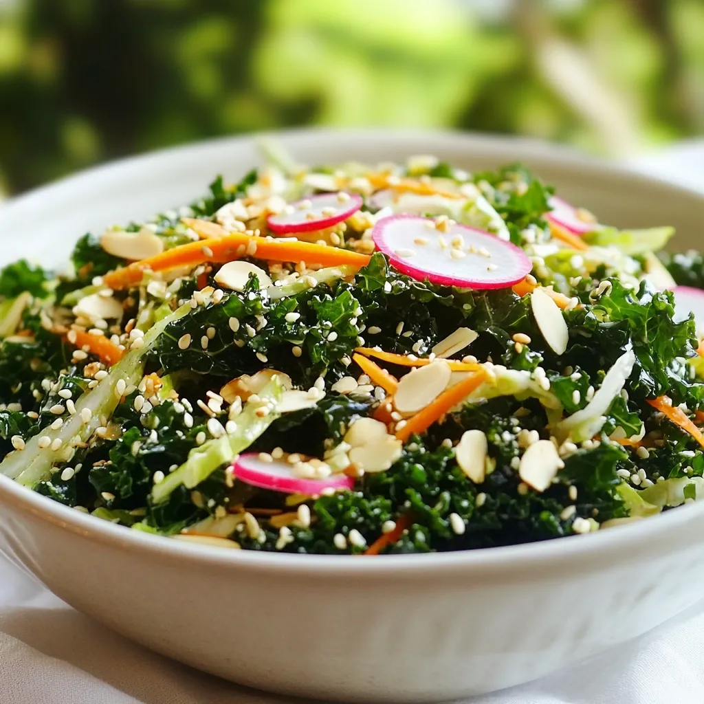 Sesame Miso Kale Crunch Salad Fresh and Healthy Choice