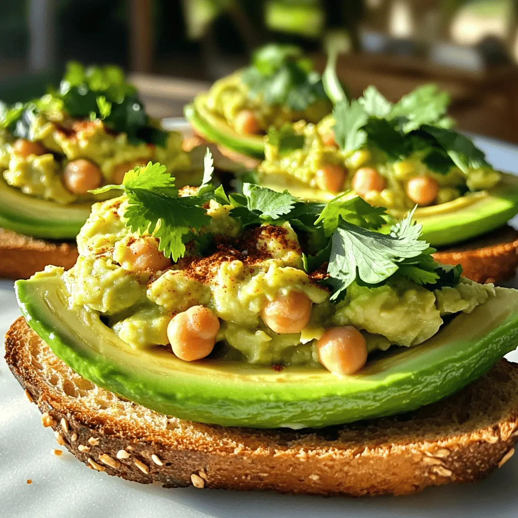 Easy Avocado Chickpea Smash Flavorful and Healthy Dish
