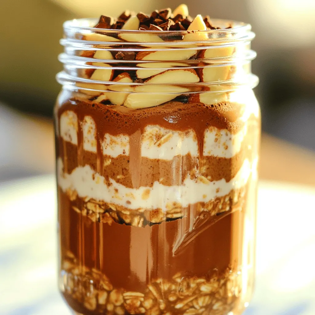 Mocha Almond Overnight Oats Simple and Wholesome Delight