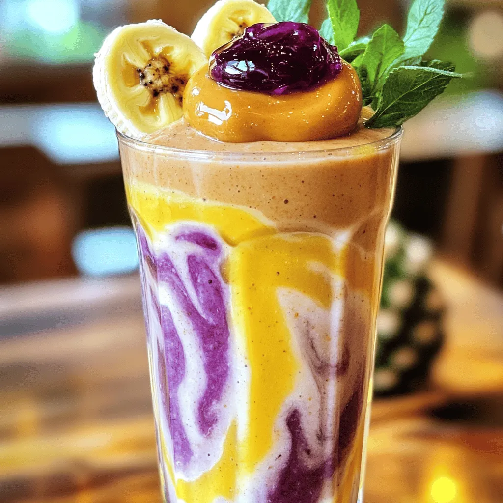 Peanut Butter and Jelly Smoothie Delightful Recipe