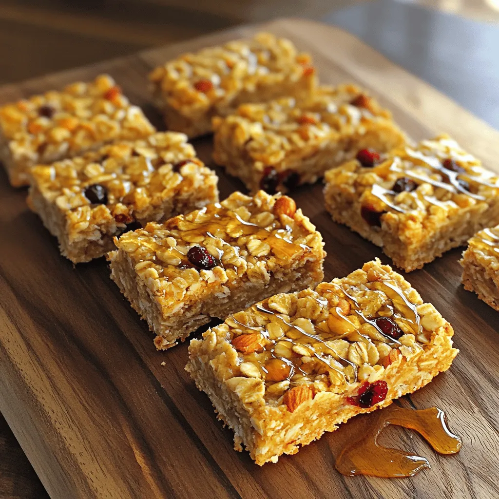 Healthy Oatmeal Breakfast Bars Simple and Tasty Snack