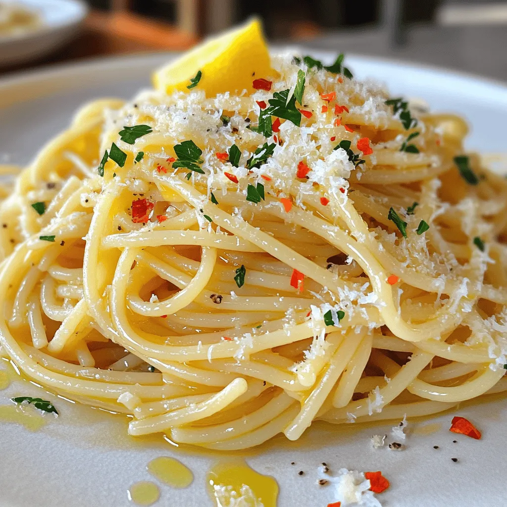 Savory Spaghetti Aglio e Olio Quick and Simple Recipe